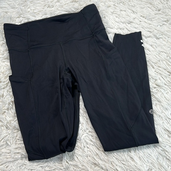 Lululemon Fast & Free 7/8 Tight II *Non-Reflective Nulux 25" Black - Picture 1 of 7